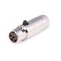 Rugged Radios C5P-FL 5-Pin Female Mini XLR Connector TA5FL