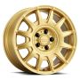 Raceline 401GD Aero 17x8in / 5x114.3 BP / 40mm Offset / 72.62mm Bore - Gloss Gold Wheel