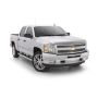 AVS 17-18 GMC Sierra 2500 (Diesel Induction Hood) Aeroskin Low Profile Hood Shield - Chrome