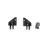 Rampage 1987-1995 Jeep Wrangler(YJ) Mirror Relocation Brackets - Black