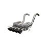 CORSA Performance 14777BLK Corsa 2015-2019 Chevrolet Corvette C7 Z06 6.2L 2.75in Xtreme Axle-Back w/ Dual NPP & Quad Black Tips