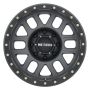 Method Wheels MR30989080818 Method MR309 Grid 18x9 +18mm Offset 8x6.5 130.81mm CB Titanium/Black Street Loc Wheel