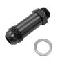 FRAGOLA FRG491966-BL Adapter Fitting #8 x 9/16-24 Holley Blk