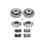 PowerStop KCOE4732 Power Stop 08-13 Infiniti G37 Rear Autospecialty Brake Kit w/Calipers