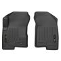 Husky Liners 07-12 Dodge Caliber / 07-12 Jeep Compass WeatherBeater Front Row Black Floor Liners