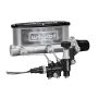 Wilwood 261-13269-P HV Tandem M/C Kit w L/H Bracket & Prop Valve - 1in Bore Ball Burnished