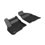 3D MAXpider 2017-2020 Chevrolet Bolt Ev Kagu 1st Row Floormat - Black