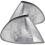 ANZO Corner Lights 1999-2001 BMW 3 Series E46 Euro Corner Lights Chrome
