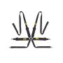 OMP RACING, INC. OMPDA0-0203-A02-071 Safety Harness Tecnica Black FIA 8853-2016
