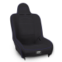PRP Seats A100110-201-M PRP Premier High Back Suspension Seat- Black/Purple Vinyl