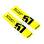 Gram Lights WC57SSTKY 57DR/57CR Spoke Sticker Luminous Yellow (2 PCS)