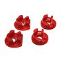 Energy Suspension 01-05 Honda Civic/CRX Red Motor Mount Inserts (Manual Transmission) (2 Torque Moun