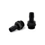 Mishimoto MMFT-M20-12BK 2pcs. M20x1.5 1/2in Aluminum Catch Can Fittings - Black