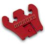 MOROSO MOR97833 Red 2-Hole Wire Loom