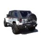 Rampage 88606 2007-2018 Jeep Wrangler(JK) Recovery Bumper Rear - Black