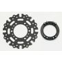 Wilwood 270-12633 Hub Kit-Splined Sprint Axle Clamp-Dynamic 8 x 7.00 BC w/ T-Nuts (GEN II)