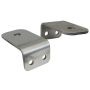 Moroso 39025 Hood Pin Bracket Pair For 3/8in Diameter Pins