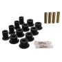 Energy Suspension 95-97 Toyota Tacoma / 89 4Runner / 89-95 Pick Up Black Rear Leaf Spring Shackle Bu