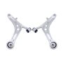 SuperPro 2008 Subaru Impreza WRX STI Front Lower Alloy Control Arm Kit (+Caster)
