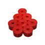 Energy Suspension Pad 1-7/8in Od X 9/16in Id X 1-5/16in H - Red