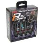 Project Kics 12x1.25 R40 Iconix Lock & Lug Nuts - Neo Chrome w/o Cap (16+4 Locks)