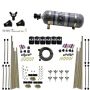 Nitrous Express 80020-12 8-CYL TRIPLE-D DRY DIRECT PORT, 3 STAGE DRY, 6 SOLENOIDS W/ 12LB BOTTLE