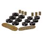 ENERGY SUSPENSION ENE3-4102G 63-69 Vette Body Mounts Black