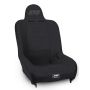 PRP Seats A100110-201 PRP Premier High Back Suspension Seat - Black Vinyl w/Silver PRP Logo