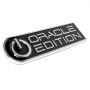 Oracle Lighting 8031-504 Edition Badge, Right/Passenger, Black/White