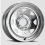Allied - Pacer 2056060-GAL 15X6 6X5.50 (+00) AWC 28GA Galvanized Spoke (HB 108)