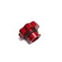 Fleece Performance 01-16 GM 2500/3500 Duramax Billet Oil Cap Cover - Red