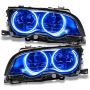 Oracle Lighting 8113-504 Pre-Assembled Headlights, Halogen, ColorSHIFT(tm) - Simple