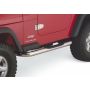 Rampage 1987-1995 Jeep Wrangler(YJ) 3 Inch Round Nerf Bar - Polished