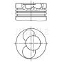 MAHLE 030 40 01 Engine Piston