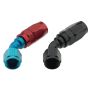 FRAGOLA FRG224504-BL Hose Fitting #4 45 Deg Pro-Flow Black