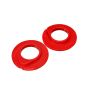 Energy Suspension 4.9108R 90-96 Ford F-150/Ford Bronco Front Coil Spring Isolator Set - Red
