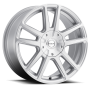 Raceline 145S Encore 15x7in / 4x100/4x114.3 BP / 40mm Offset / 72.62mm Bore - Gloss Silver Wheel