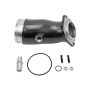 Wehrli WCF100775-GB 17-24 Duramax L5P High Flow Intake Horn - Gloss Black