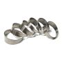 Ticon Industries 1.75in 7.5 Degree 1D/1.75in CLR Tight Radius 1mm Wall Titanium Pie Cuts - 6pk