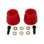 Energy Suspension 05-13 Toyota Tacoma 2WD(Prerunner)/4WD Red Front Bumper Stop Set