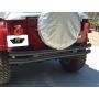 Rampage 1987-1995 Jeep Wrangler(YJ) Double Tube Bumper - Black