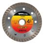 Forney 71561 Diamond Cut-Off Blade with 5/8-Inch Through 7/8-Inch Arbor, Turbo Continuous Rim, 4-1/2-Inch