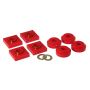 Prothane 76 & Earlier Ford F150/250 Transfer Case Mounts - Red