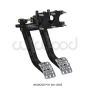 Wilwood 340-13835 Adjustable Dual Pedal - Brake / Clutch - Rev. Swing Mount - 5.1:1