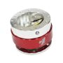 NRG SRK-100RD Quick Release - Silver Body/ Red Chrome Ring