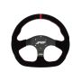 PRP Seats G253 PRP Suede D-Shape Steering Wheel - Red