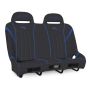 PRP Seats A60-V PRP Polaris RZR GT/S.E. Suspension Bench- Black/Blue