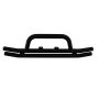 Rampage 86620 2007-2018 Jeep Wrangler(JK) Double Tube Bumper Front - Black