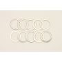 DeatschWerks -10 AN Aluminum Crush Washer (Pack of 10)