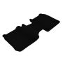 3D MAXpider 2009-2019 Ford Flex Kagu 2nd Row Floormats - Black